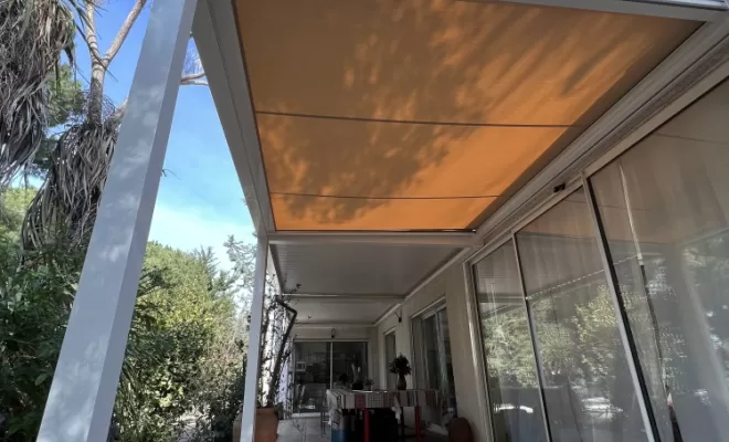 PERGOLA À TOILE RÉTRACTABLE, Narbonne, Eccoclim énergies